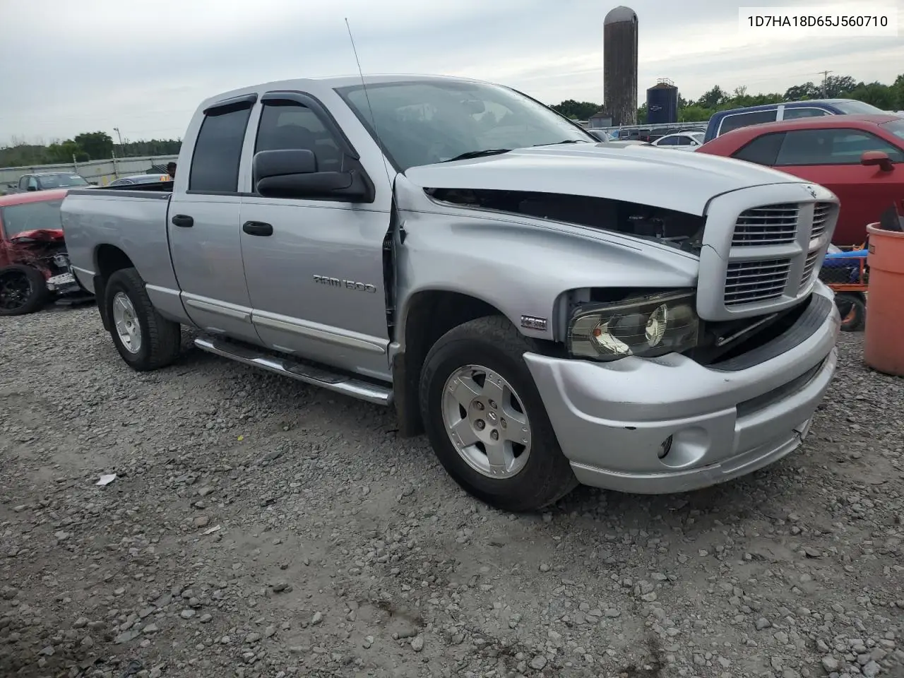 2005 Dodge Ram 1500 St VIN: 1D7HA18D65J560710 Lot: 62333335