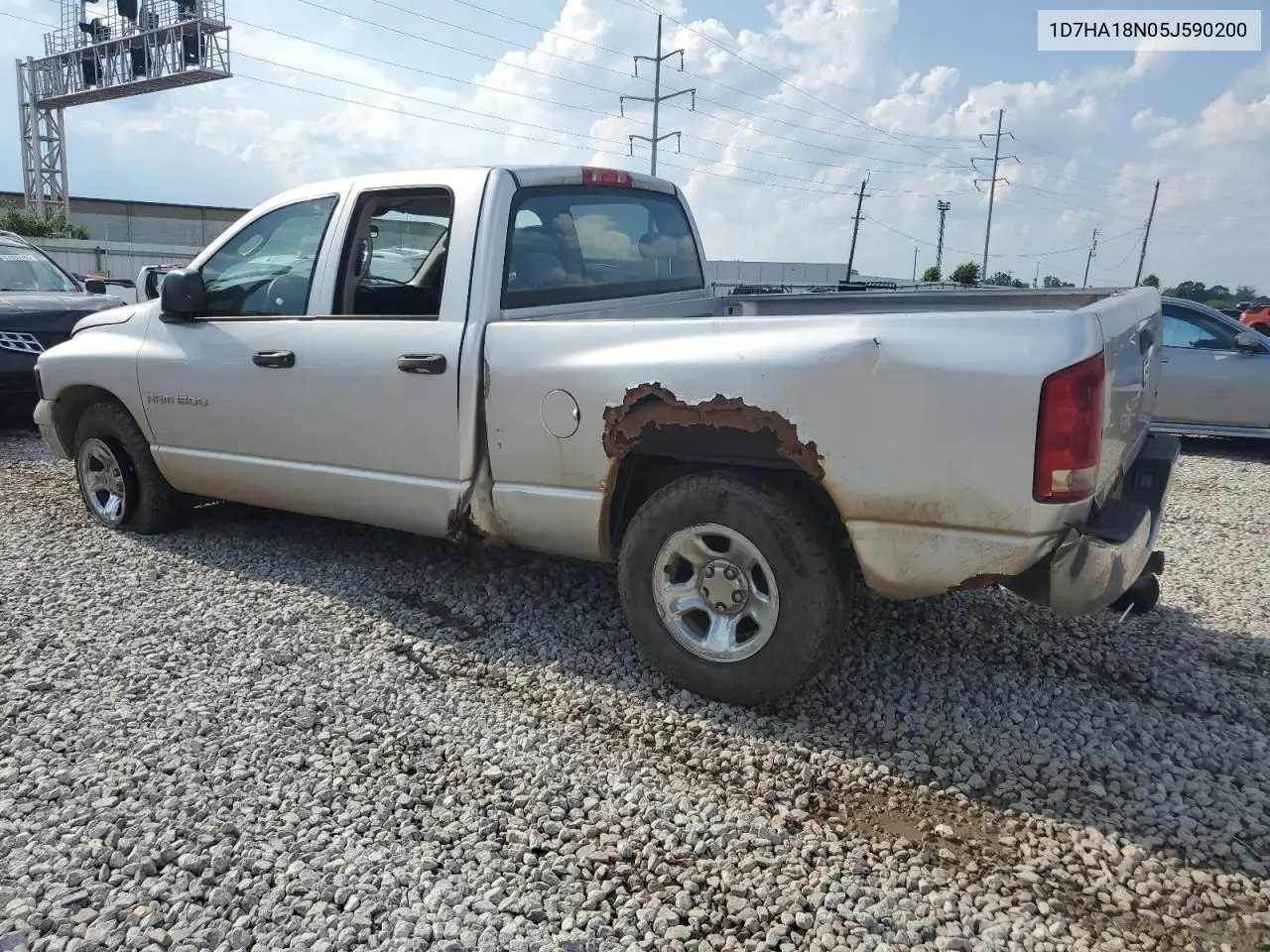2005 Dodge Ram 1500 St VIN: 1D7HA18N05J590200 Lot: 62542035