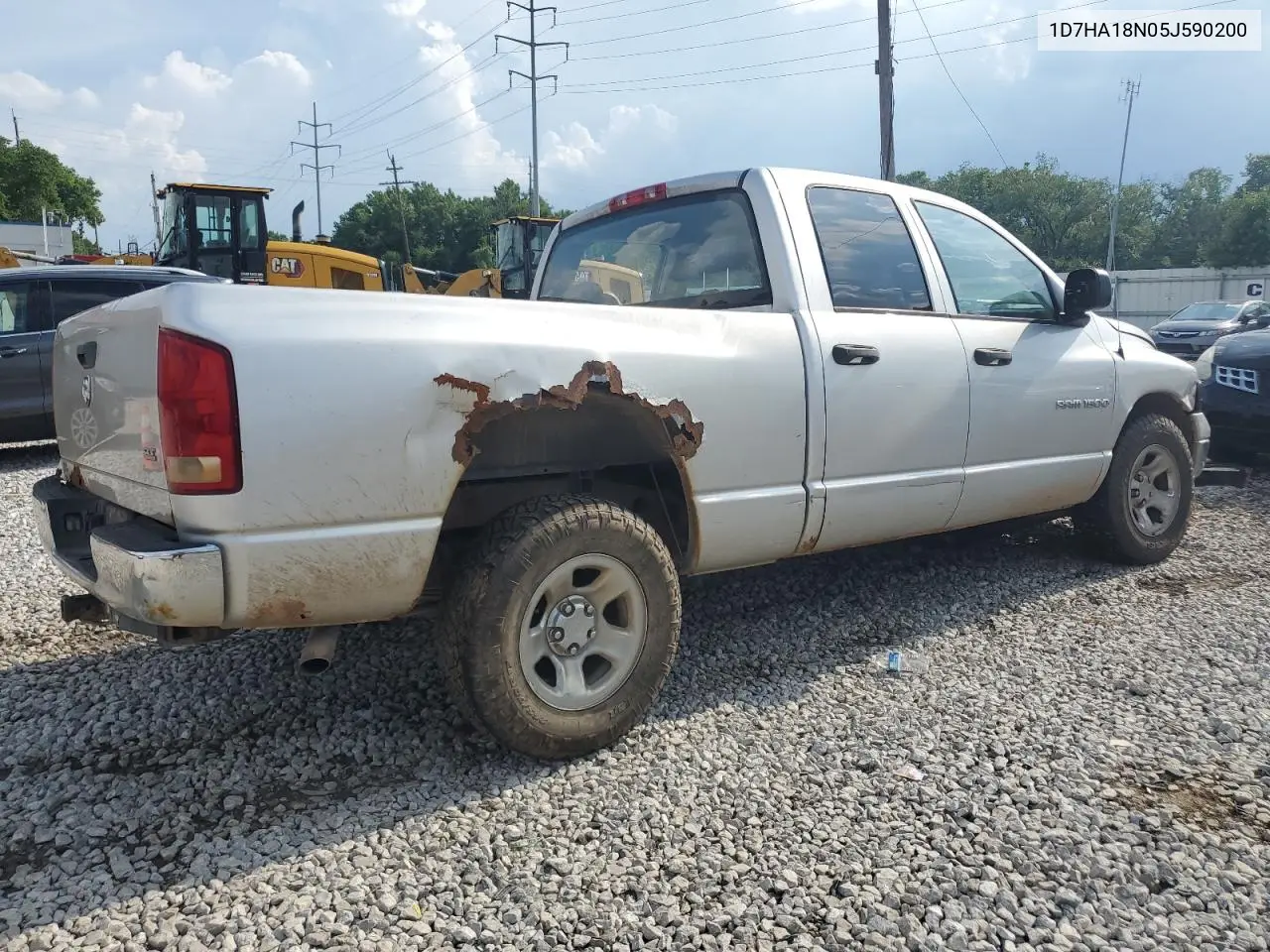 2005 Dodge Ram 1500 St VIN: 1D7HA18N05J590200 Lot: 62542035