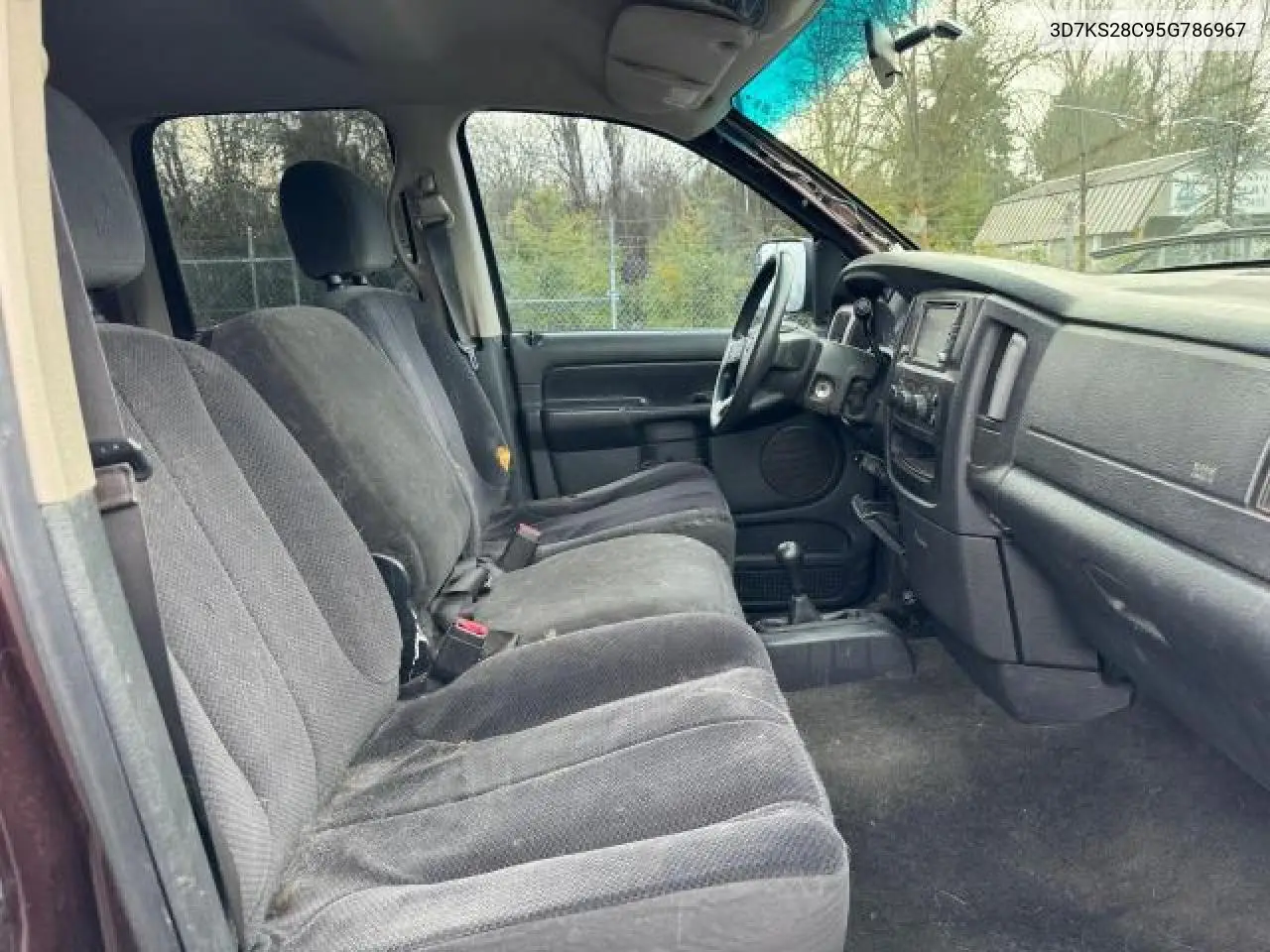 2005 Dodge Ram 2500 St VIN: 3D7KS28C95G786967 Lot: 63129255