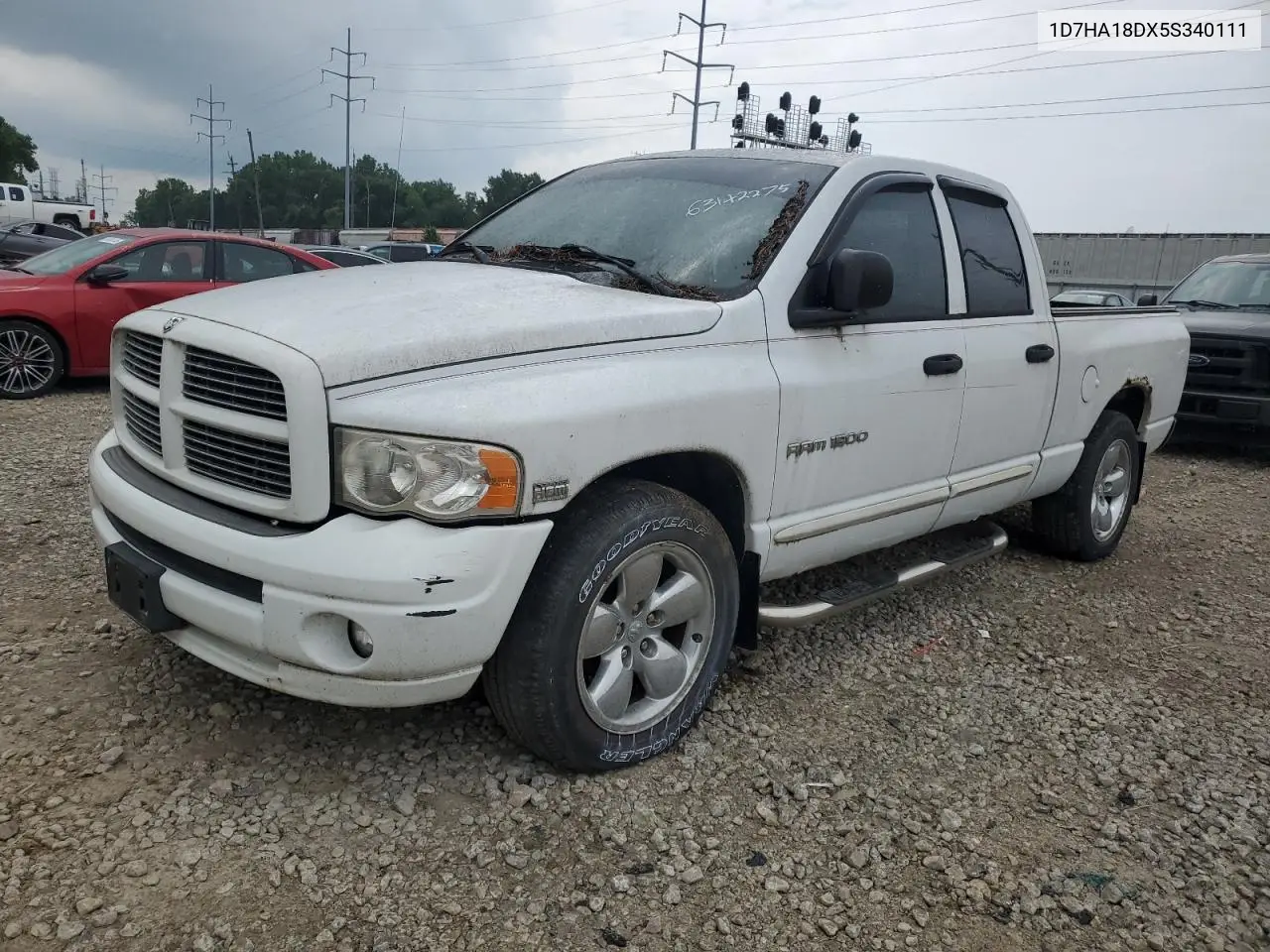 2005 Dodge Ram 1500 St VIN: 1D7HA18DX5S340111 Lot: 63142275