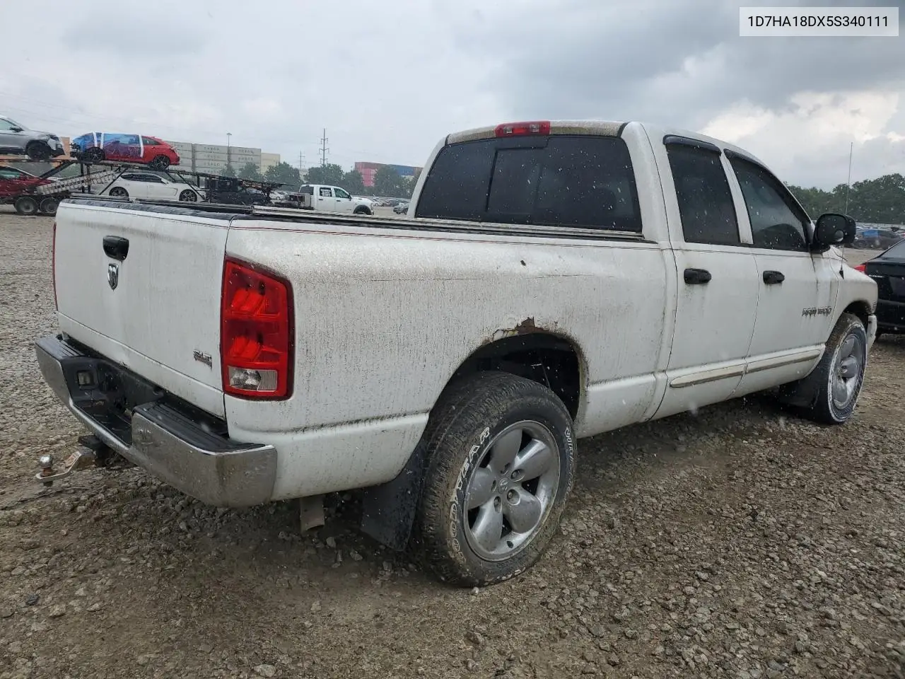 2005 Dodge Ram 1500 St VIN: 1D7HA18DX5S340111 Lot: 63142275
