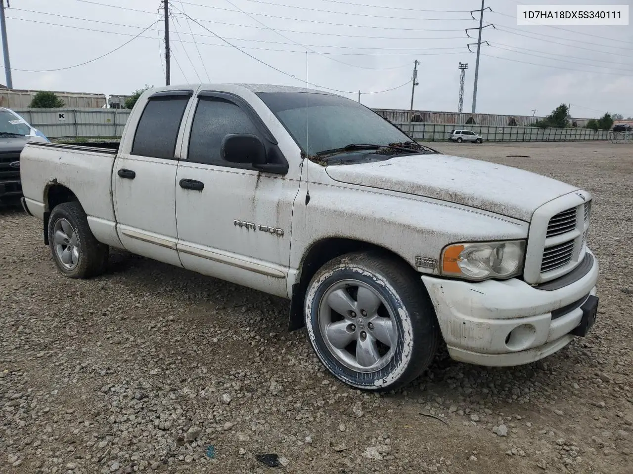 2005 Dodge Ram 1500 St VIN: 1D7HA18DX5S340111 Lot: 63142275