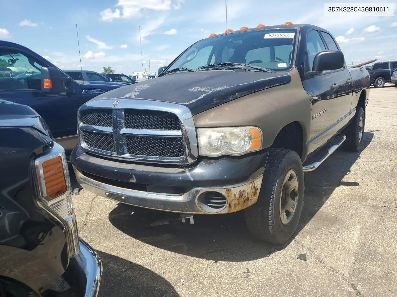2005 Dodge Ram 2500 St VIN: 3D7KS28C45G810611 Lot: 63159555