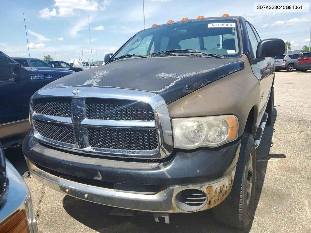 2005 Dodge Ram 2500 St VIN: 3D7KS28C45G810611 Lot: 63159555