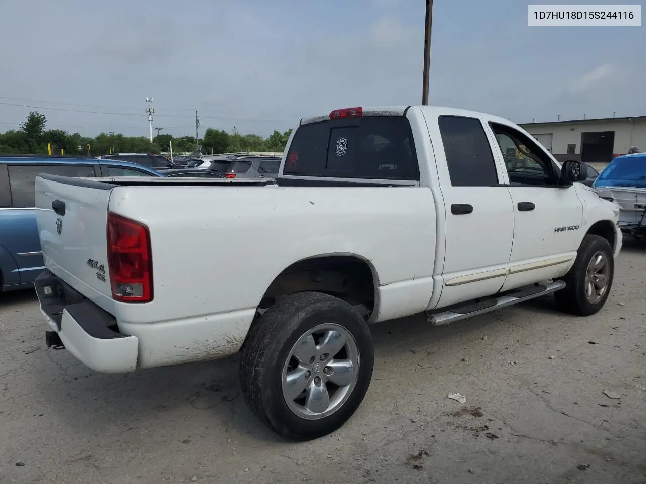 2005 Dodge Ram 1500 St VIN: 1D7HU18D15S244116 Lot: 65091545