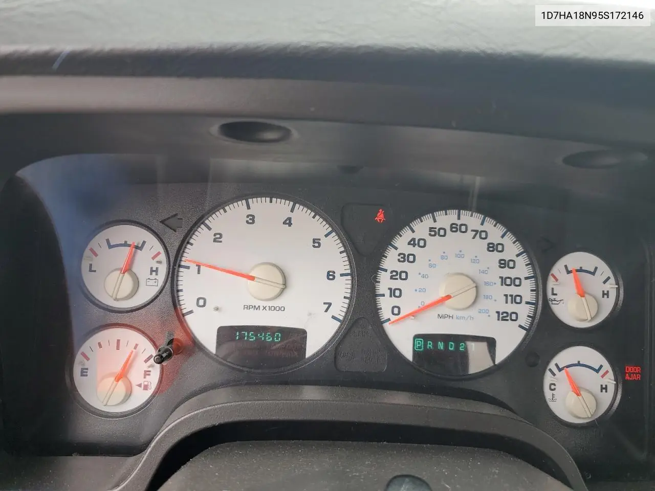 2005 Dodge Ram 1500 St VIN: 1D7HA18N95S172146 Lot: 65627855