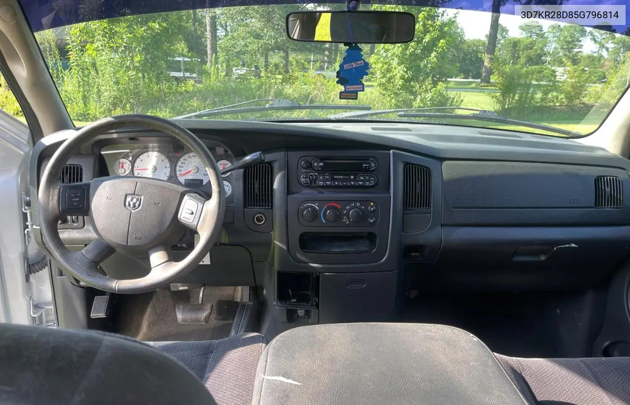 2005 Dodge Ram 2500 St VIN: 3D7KR28D85G796814 Lot: 66040635