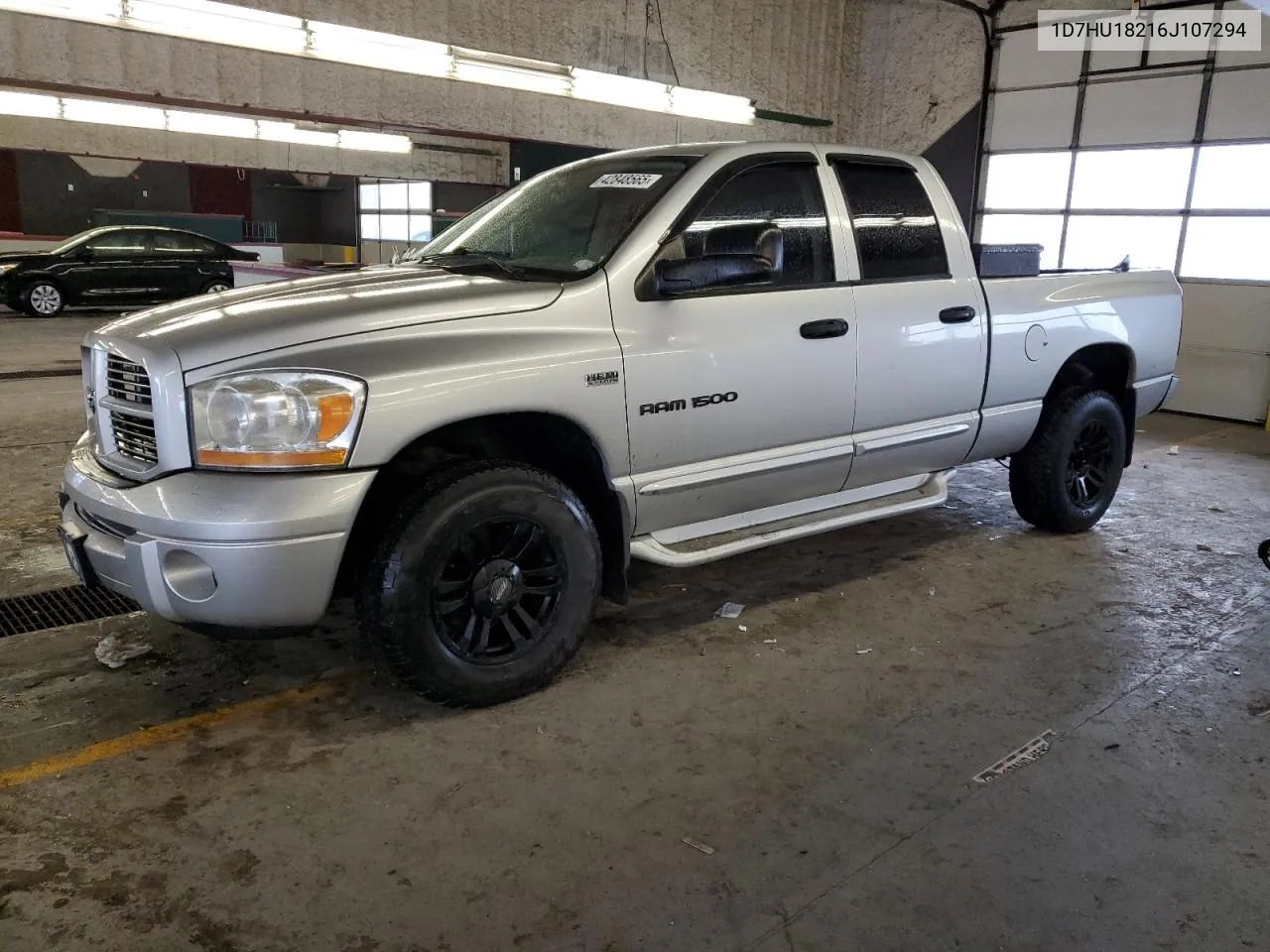 2006 Dodge Ram 1500 St VIN: 1D7HU18216J107294 Lot: 42848565