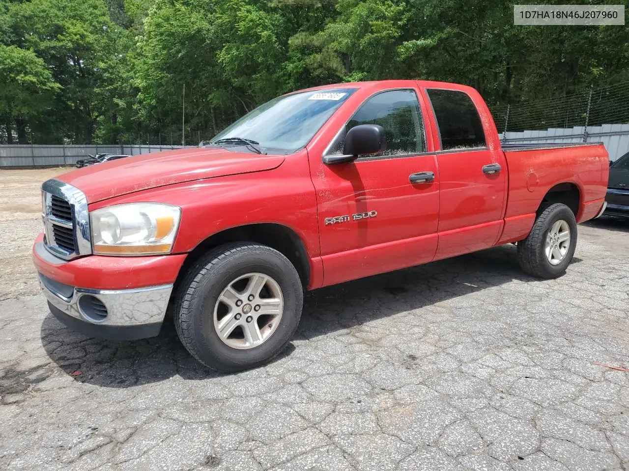 2006 Dodge Ram 1500 St VIN: 1D7HA18N46J207960 Lot: 56567605