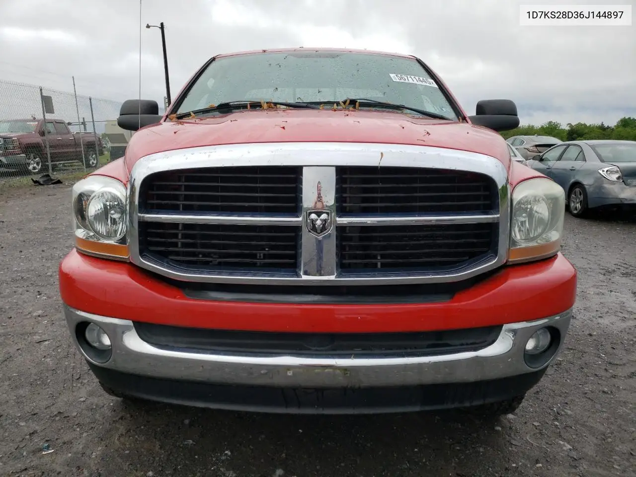 2006 Dodge Ram 2500 St VIN: 1D7KS28D36J144897 Lot: 56711445