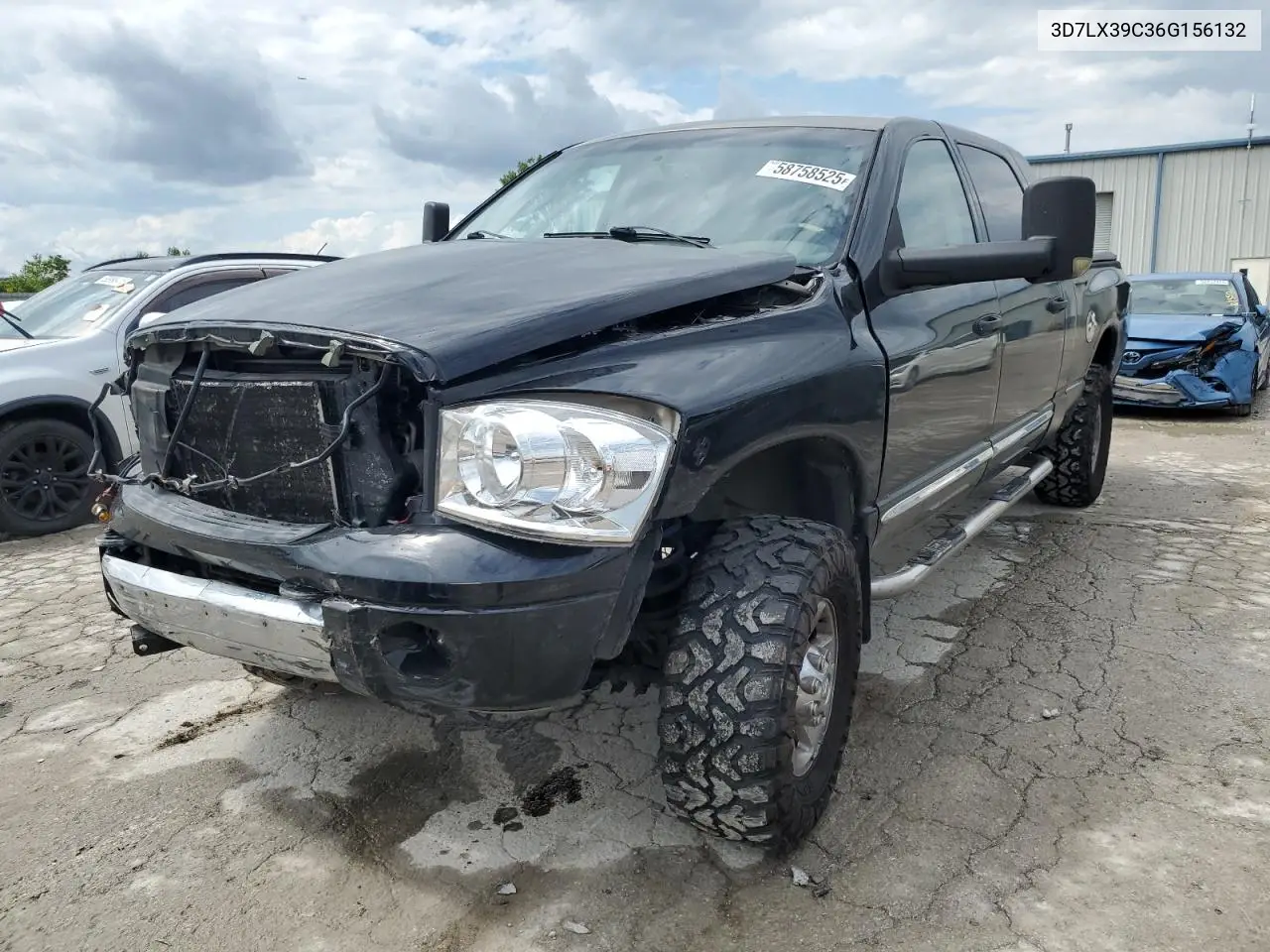 2006 Dodge Ram 3500 VIN: 3D7LX39C36G156132 Lot: 58758525