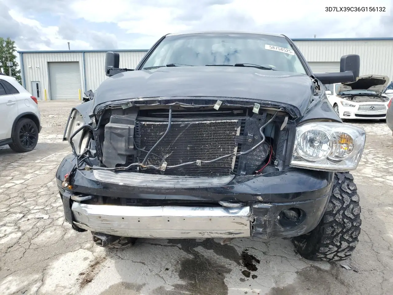 2006 Dodge Ram 3500 VIN: 3D7LX39C36G156132 Lot: 58758525