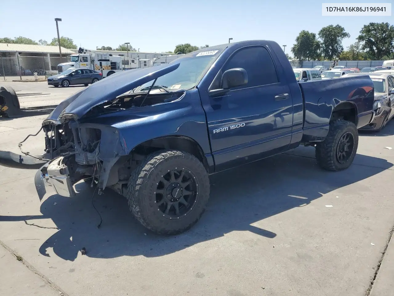 2006 Dodge Ram 1500 St VIN: 1D7HA16K86J196941 Lot: 62235595