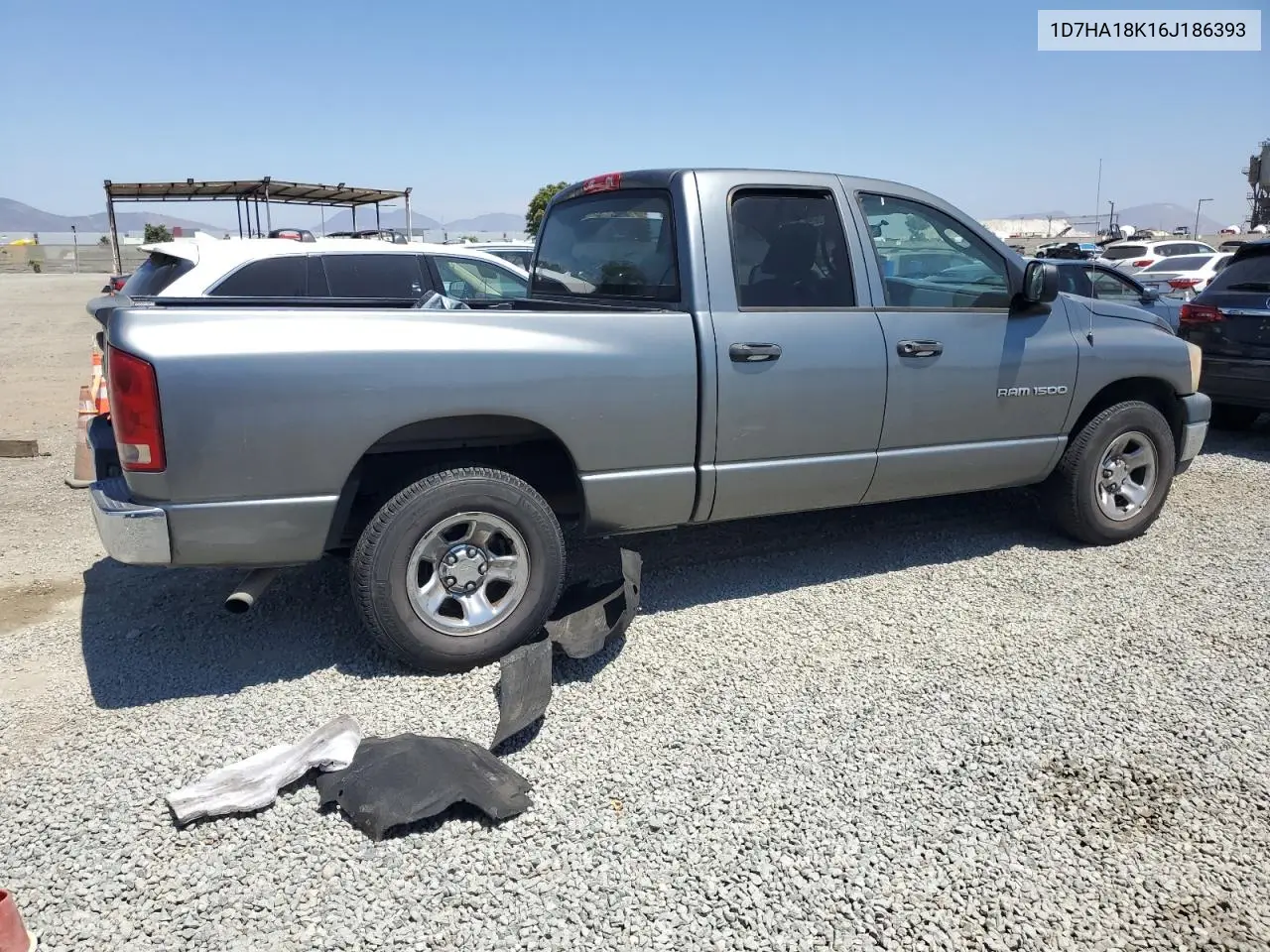 2006 Dodge Ram 1500 St VIN: 1D7HA18K16J186393 Lot: 62509975