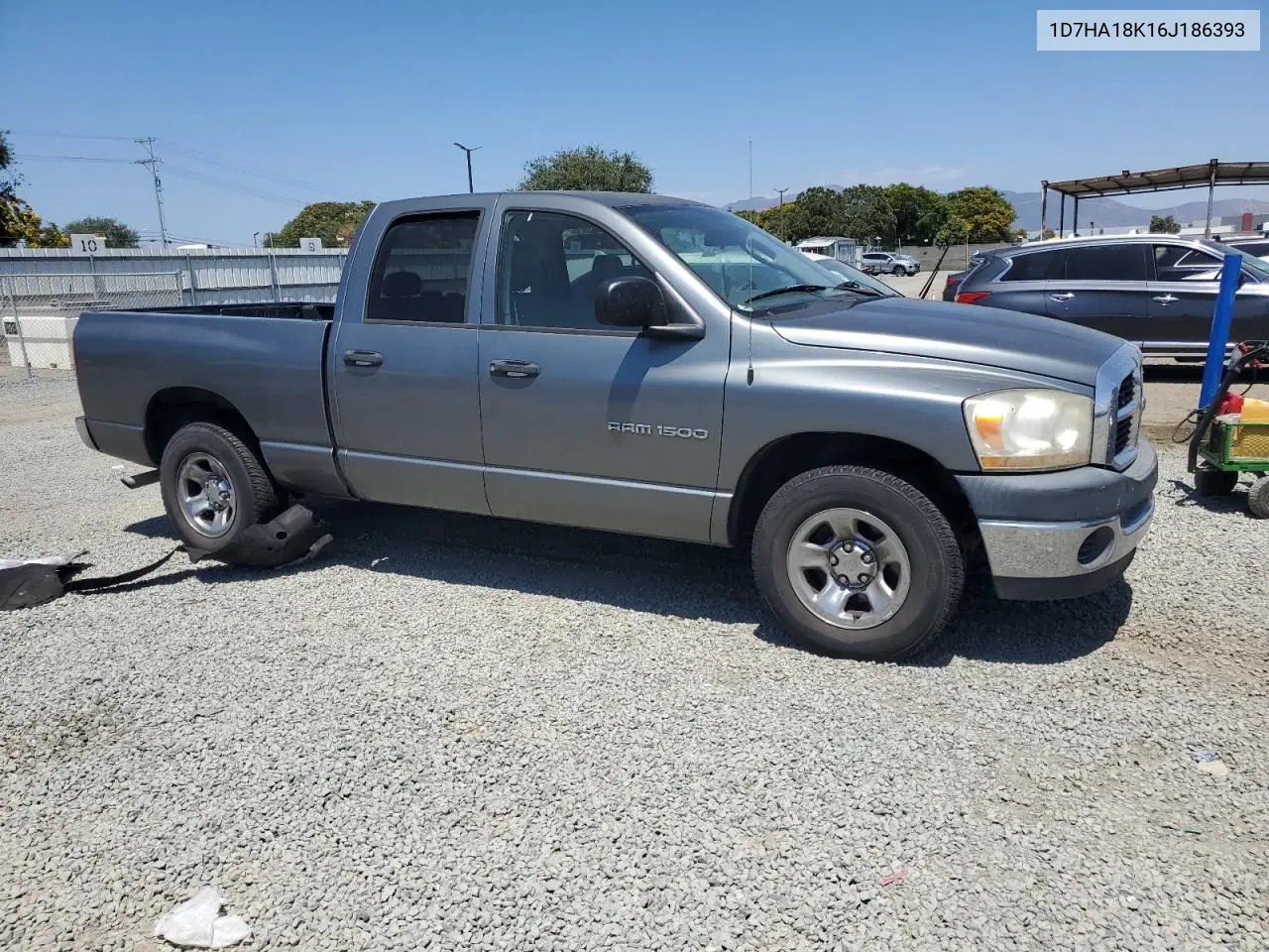 2006 Dodge Ram 1500 St VIN: 1D7HA18K16J186393 Lot: 62509975