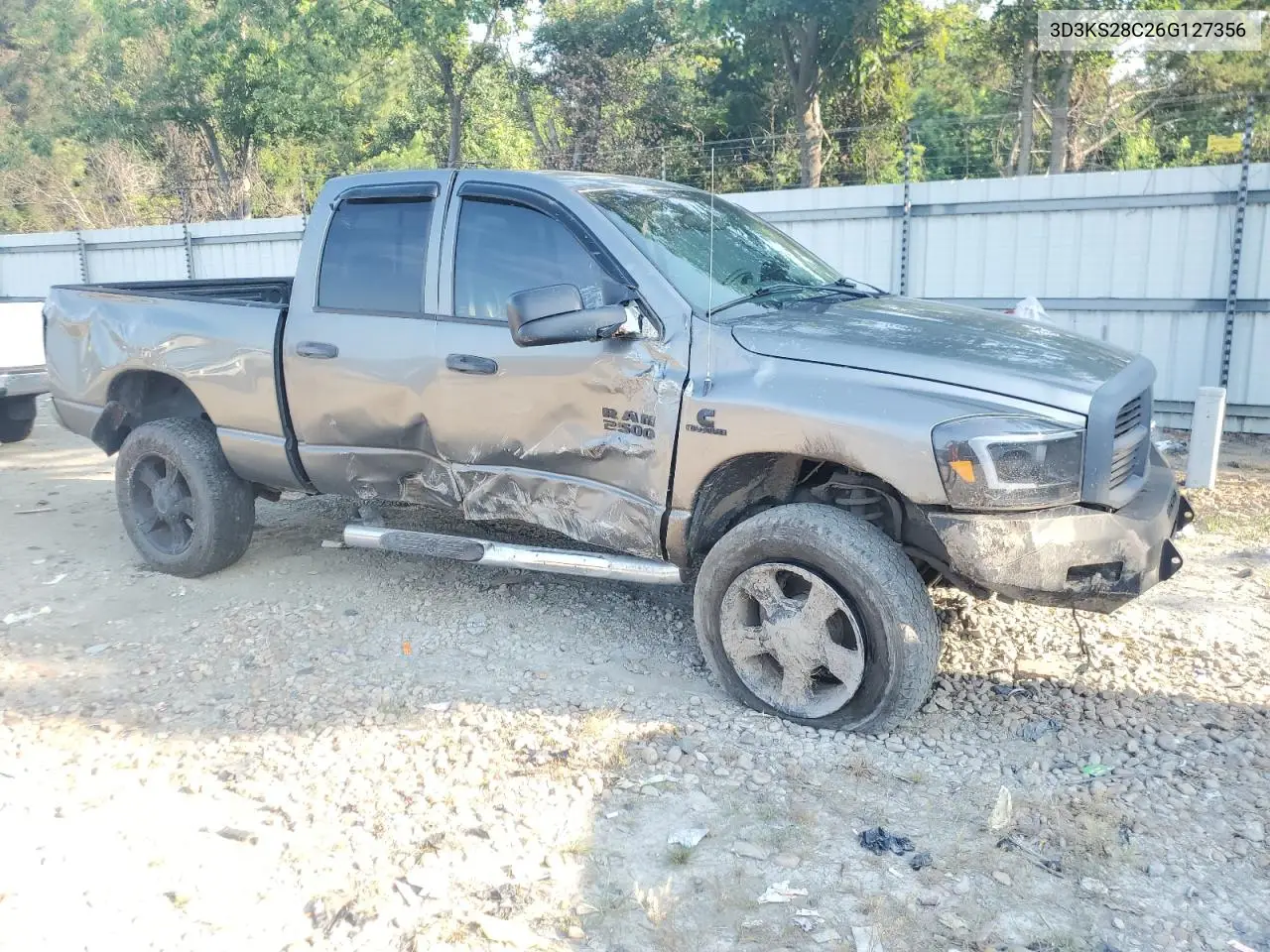 2006 Dodge Ram 2500 St VIN: 3D3KS28C26G127356 Lot: 62525315