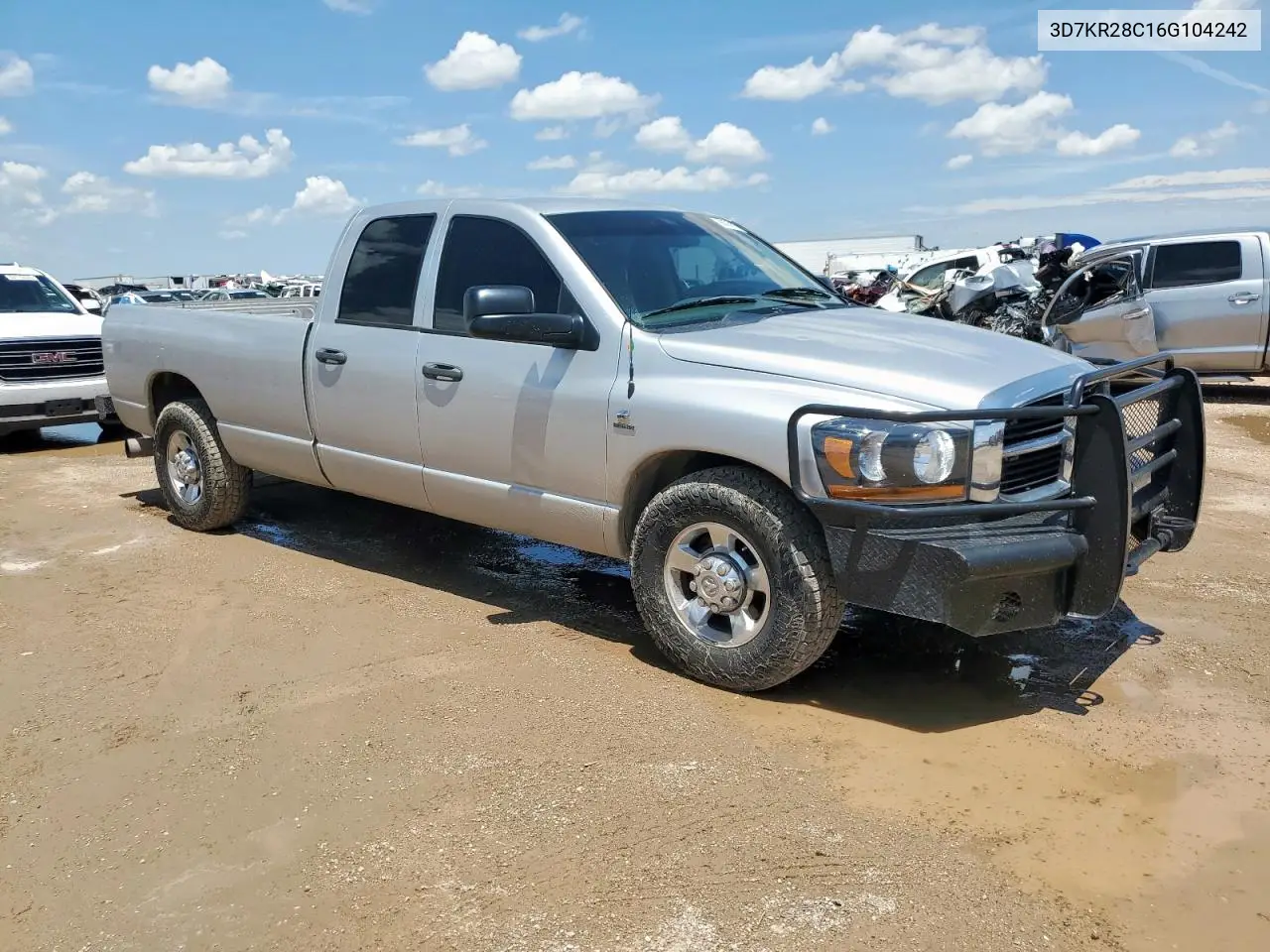 2006 Dodge Ram 2500 St VIN: 3D7KR28C16G104242 Lot: 62666975