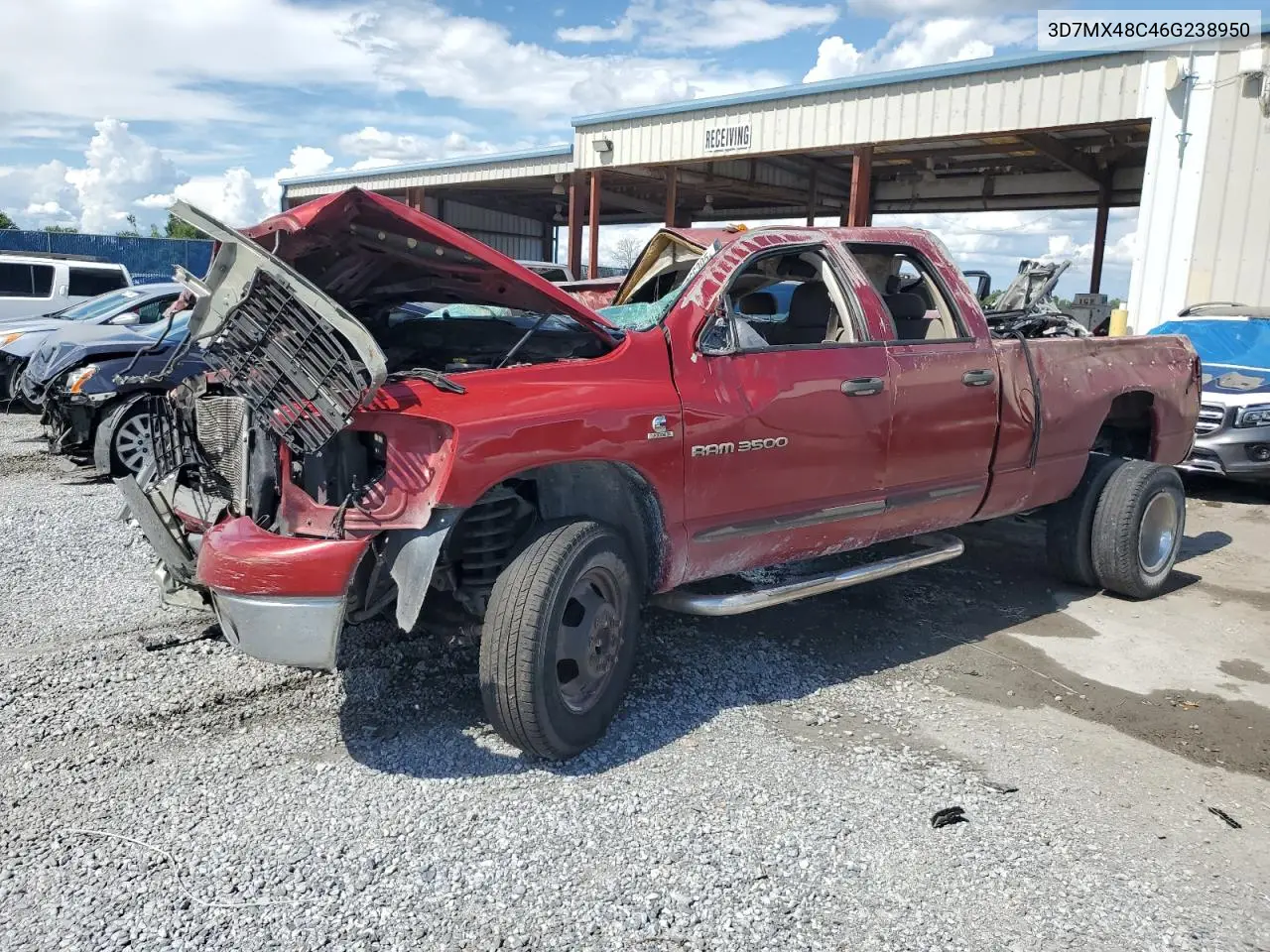 2006 Dodge Ram 3500 St VIN: 3D7MX48C46G238950 Lot: 62766395