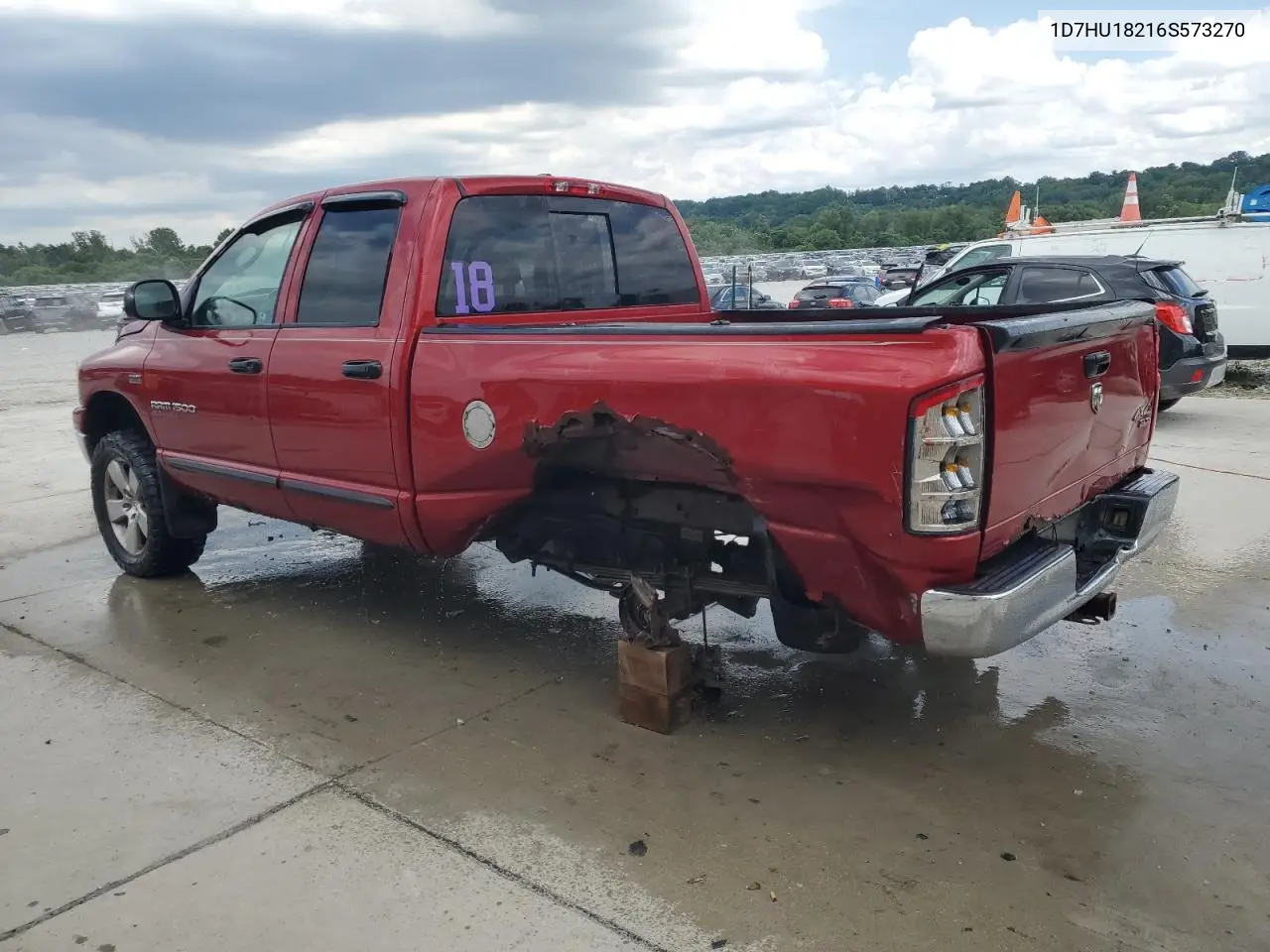 2006 Dodge Ram 1500 St VIN: 1D7HU18216S573270 Lot: 62885405