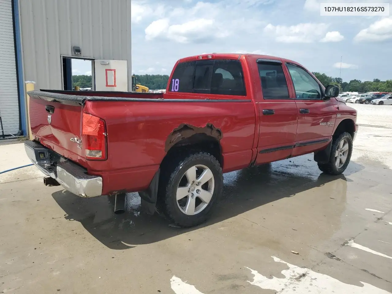 2006 Dodge Ram 1500 St VIN: 1D7HU18216S573270 Lot: 62885405