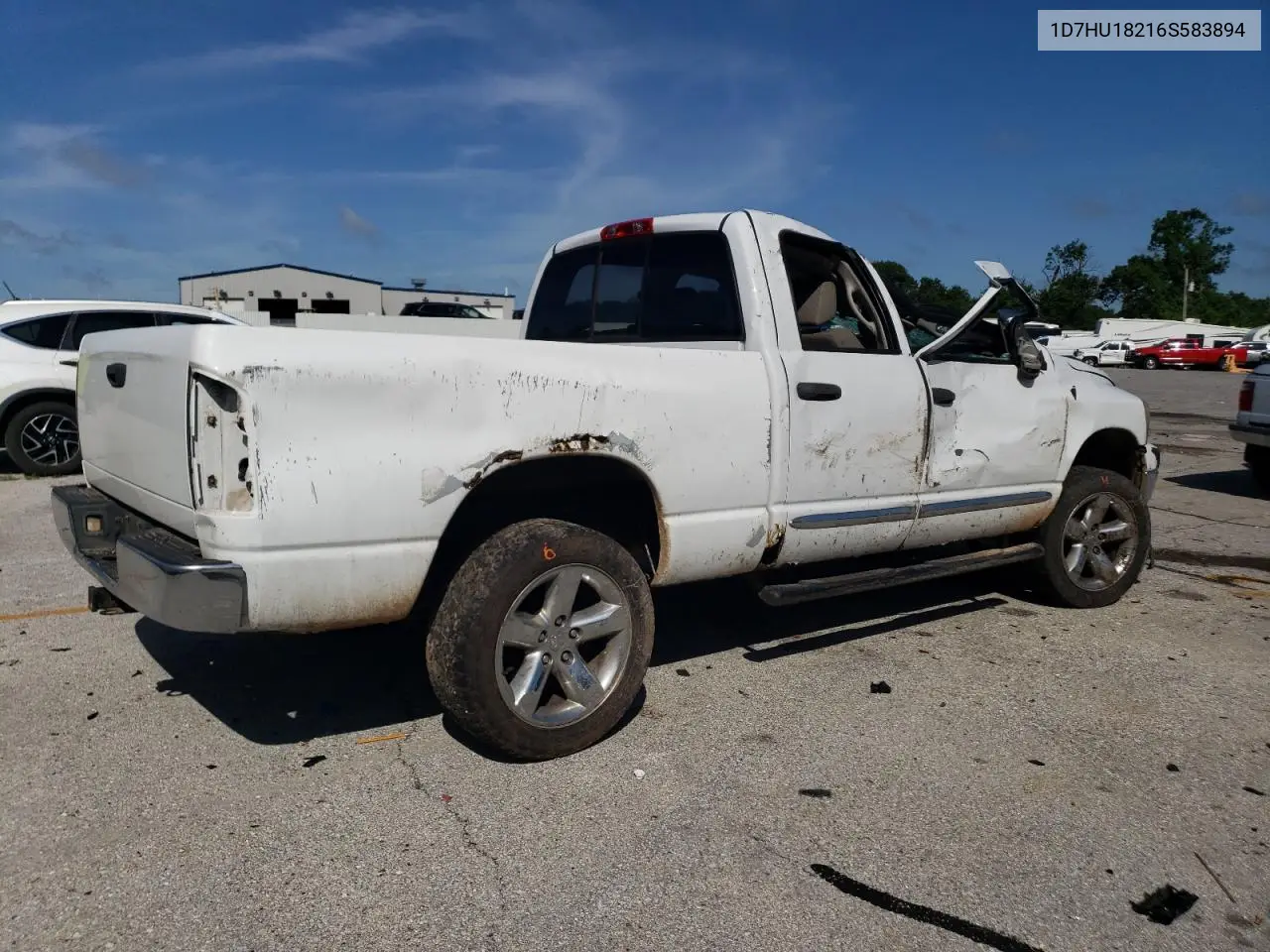 2006 Dodge Ram 1500 St VIN: 1D7HU18216S583894 Lot: 62955765
