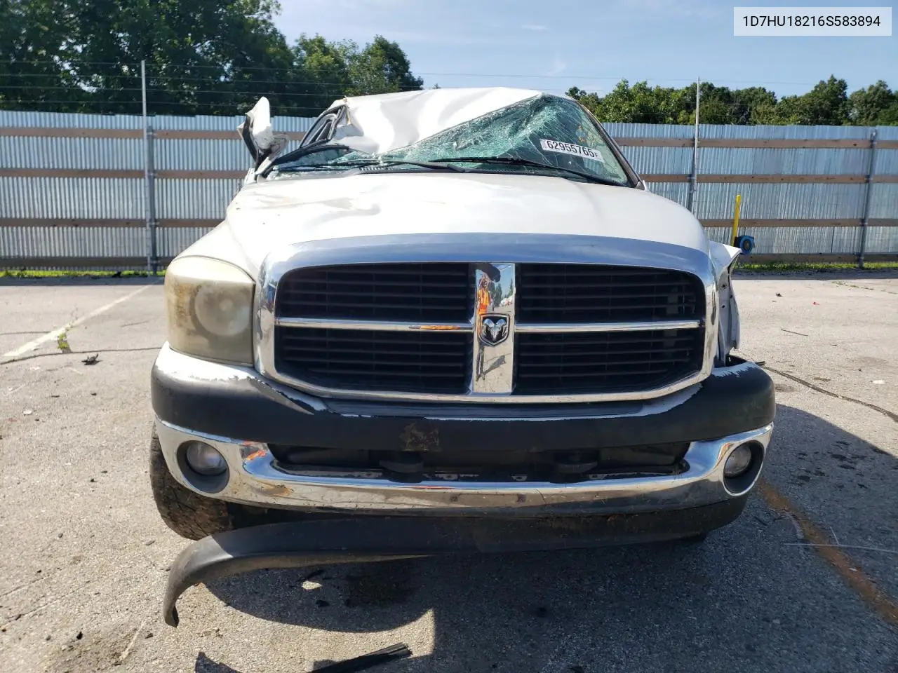 2006 Dodge Ram 1500 St VIN: 1D7HU18216S583894 Lot: 62955765