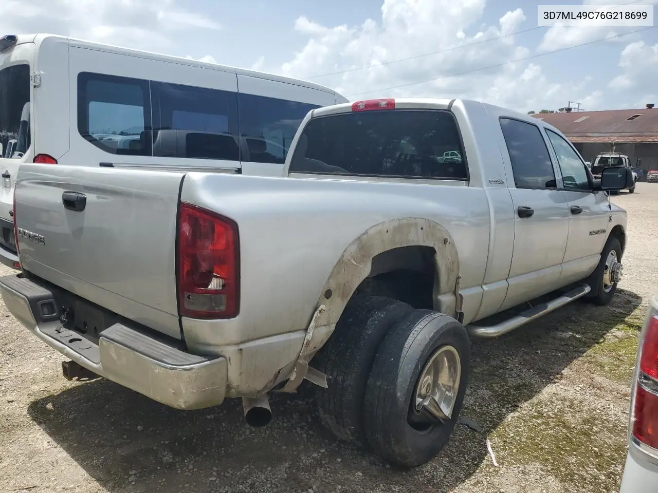 2006 Dodge Ram 3500 VIN: 3D7ML49C76G218699 Lot: 63019285