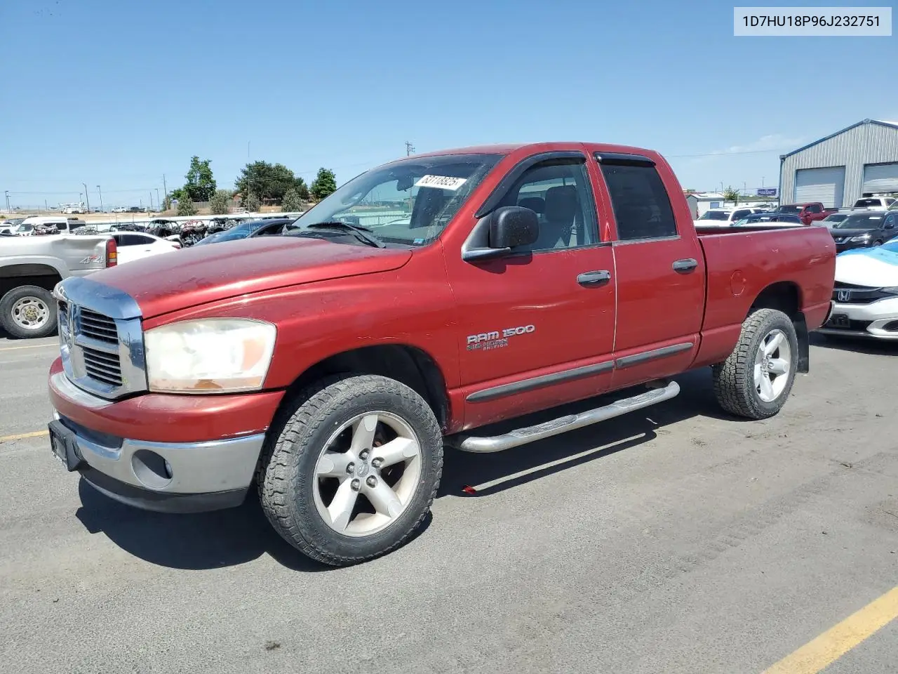 2006 Dodge Ram 1500 St VIN: 1D7HU18P96J232751 Lot: 63118825