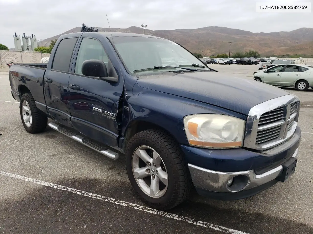 2006 Dodge Ram 1500 St VIN: 1D7HA18206S582759 Lot: 65621115