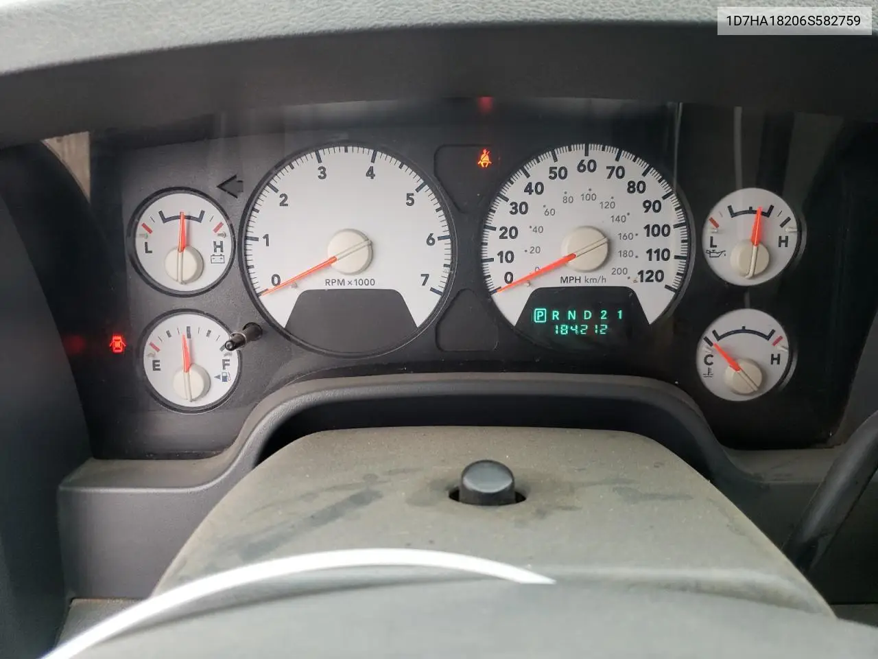 2006 Dodge Ram 1500 St VIN: 1D7HA18206S582759 Lot: 65621115