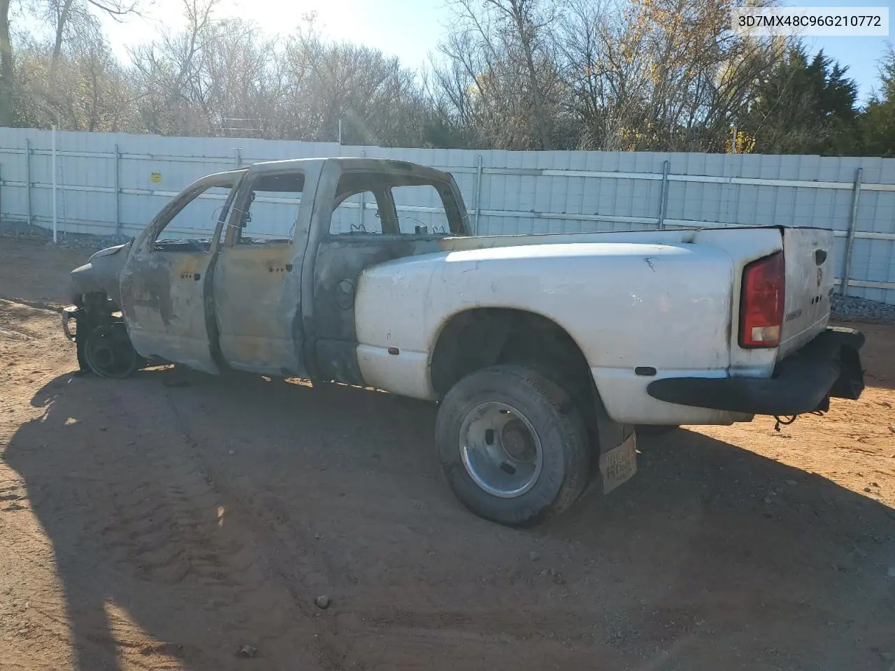 2006 Dodge Ram 3500 St VIN: 3D7MX48C96G210772 Lot: 83610824