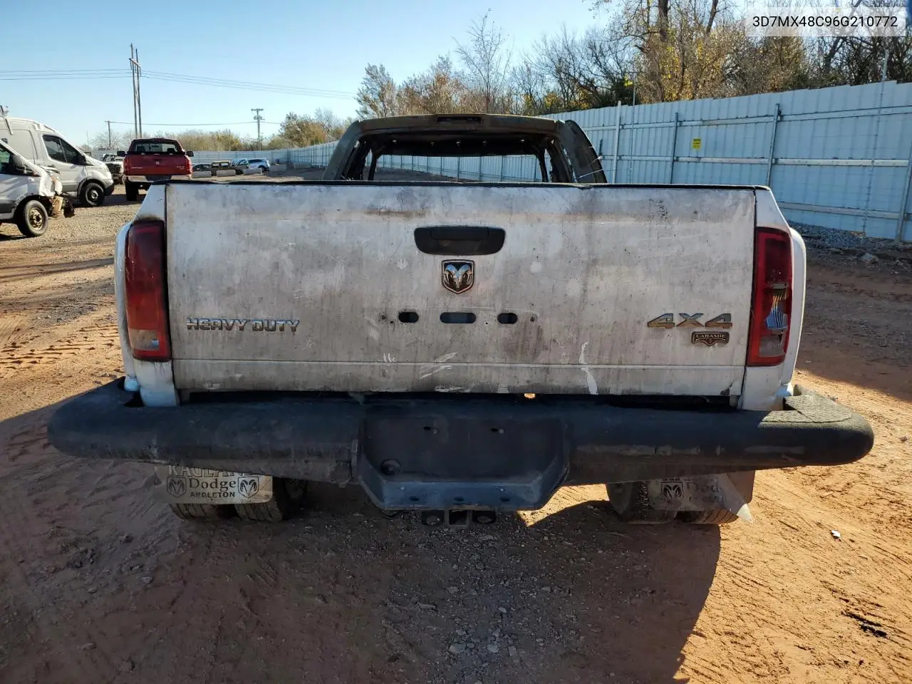 2006 Dodge Ram 3500 St VIN: 3D7MX48C96G210772 Lot: 83610824