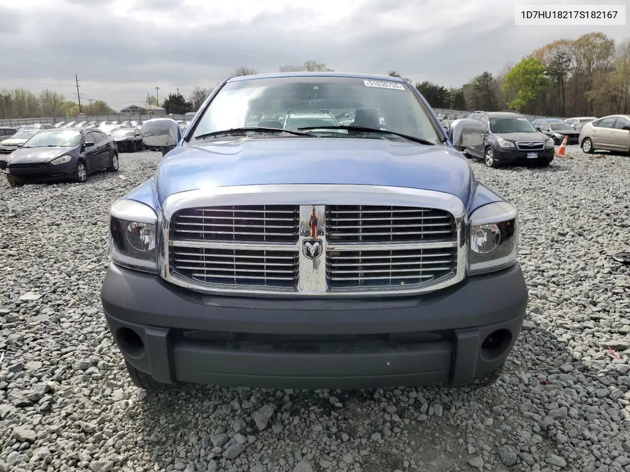 2007 Dodge Ram 1500 St VIN: 1D7HU18217S182167 Lot: 51630755