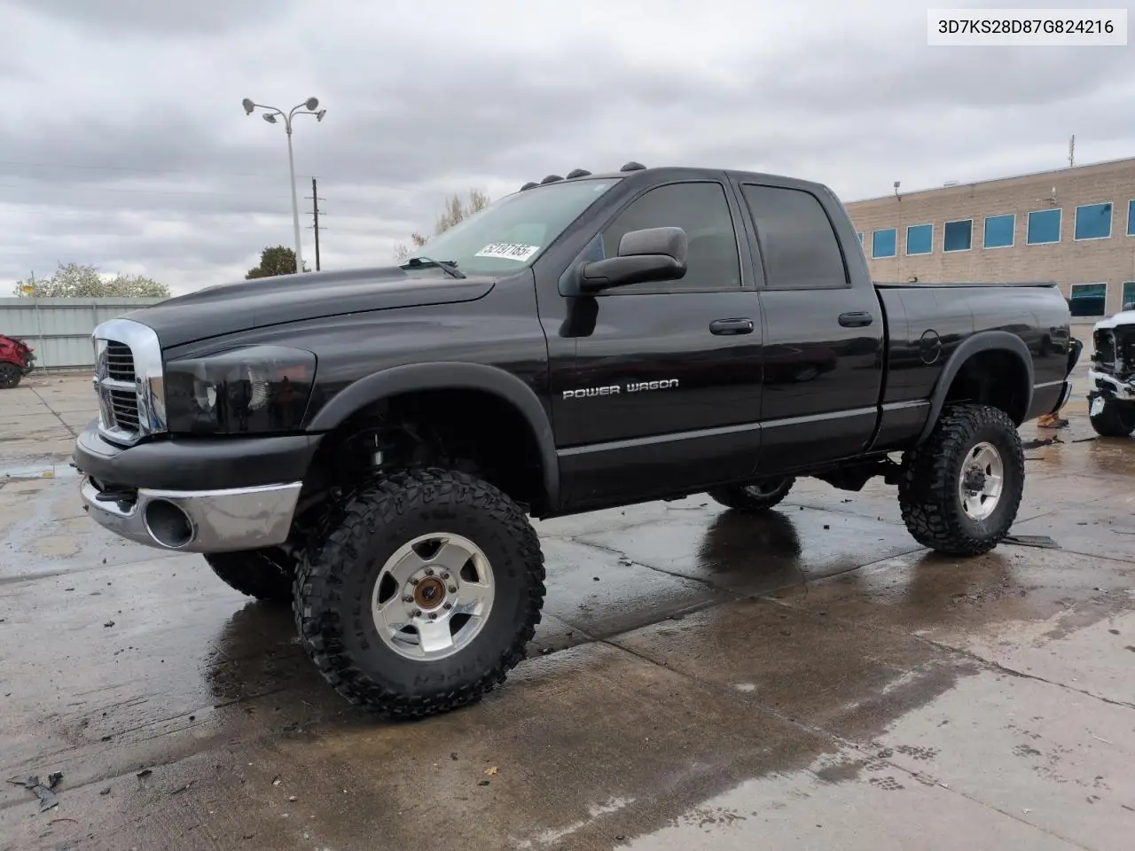 2007 Dodge Ram 2500 St VIN: 3D7KS28D87G824216 Lot: 52197165