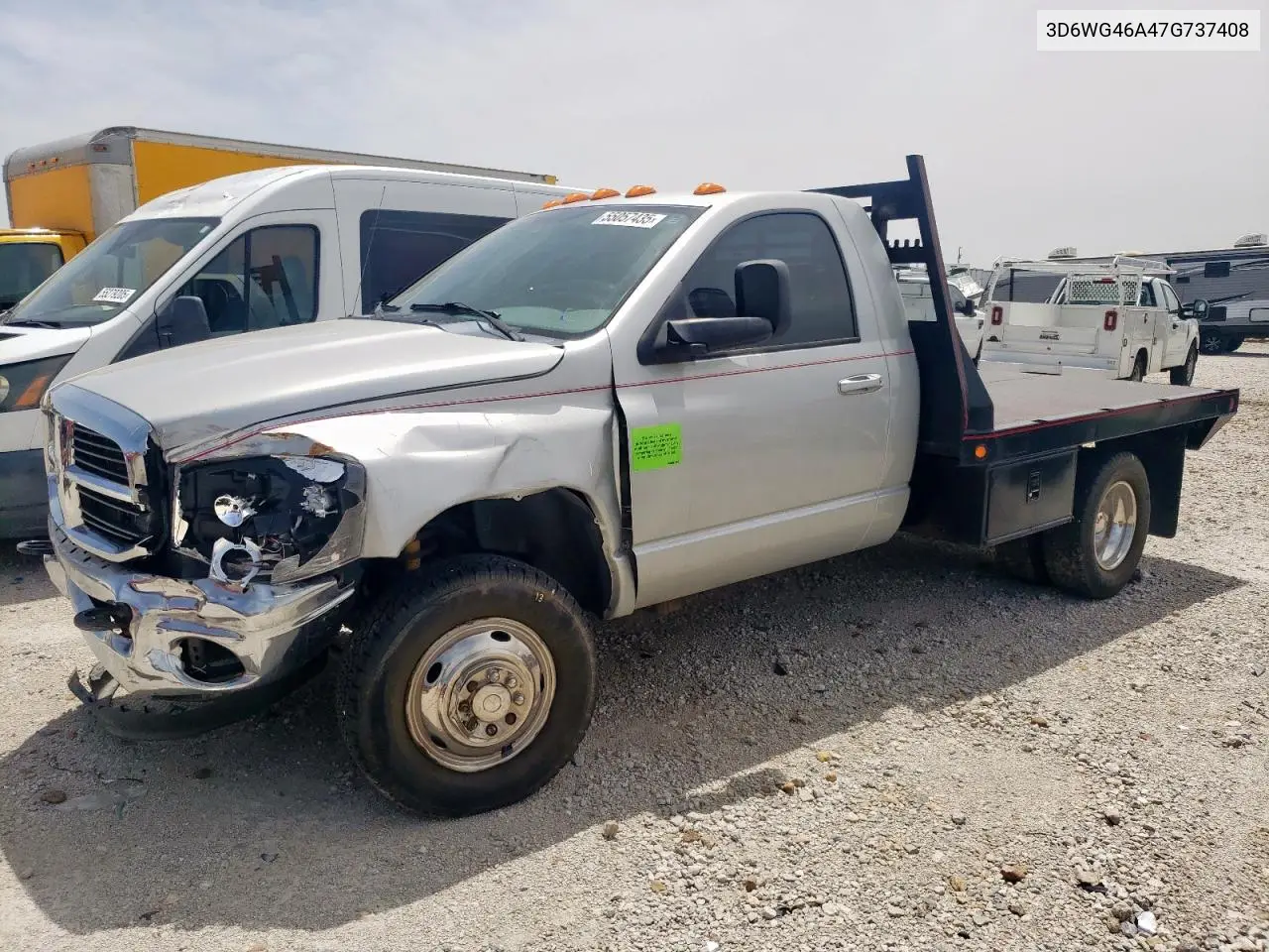 2007 Dodge Ram 3500 St VIN: 3D6WG46A47G737408 Lot: 55057435