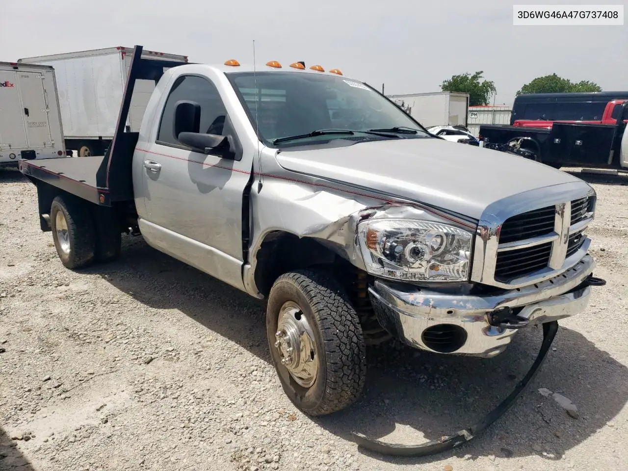 2007 Dodge Ram 3500 St VIN: 3D6WG46A47G737408 Lot: 55057435