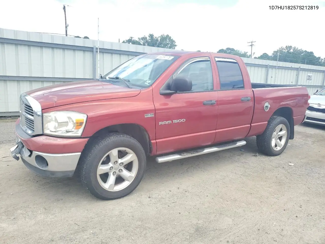 2007 Dodge Ram 1500 St VIN: 1D7HU18257S212819 Lot: 56284175