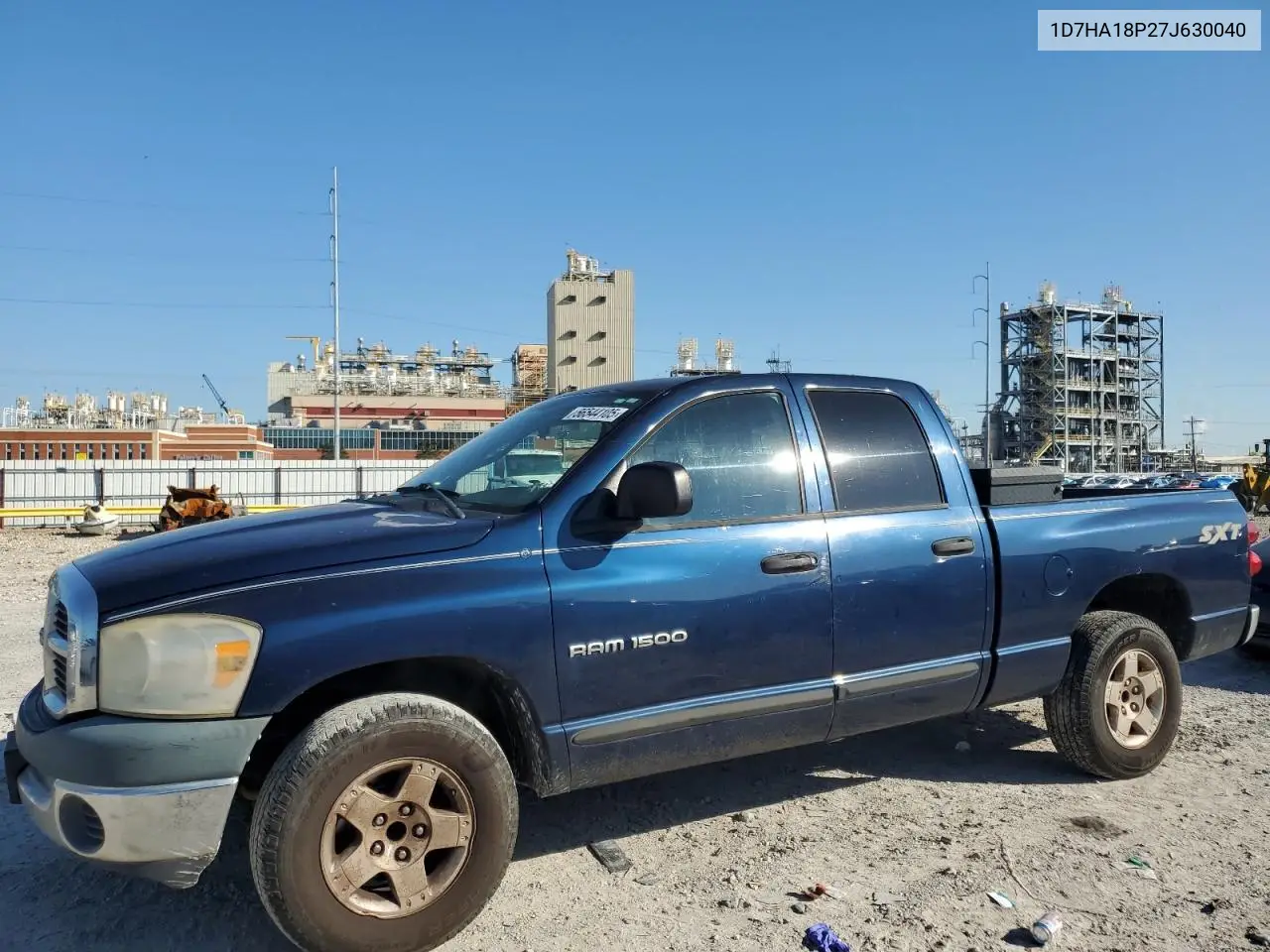 2007 Dodge Ram 1500 St VIN: 1D7HA18P27J630040 Lot: 56544105