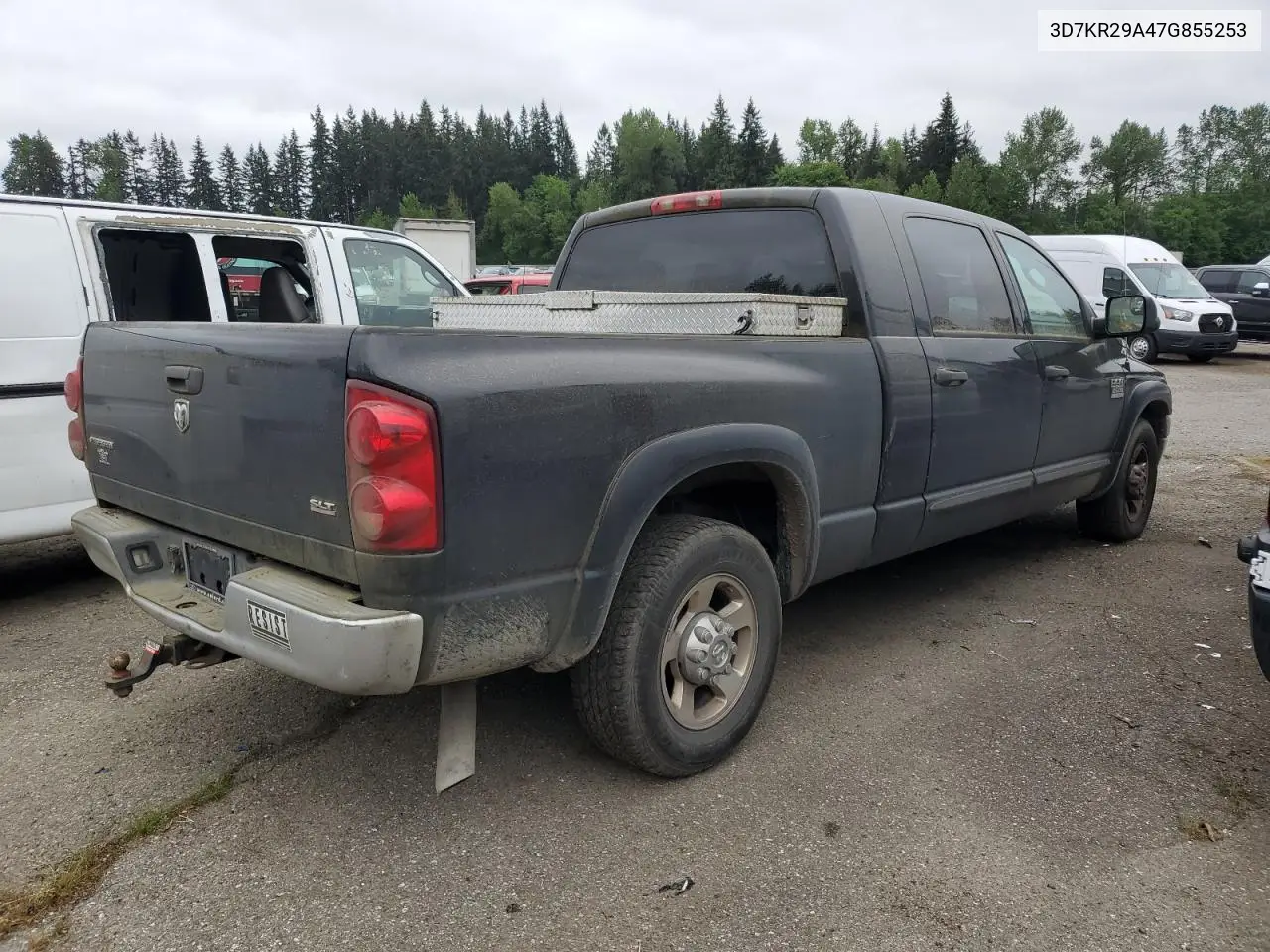 2007 Dodge Ram 2500 VIN: 3D7KR29A47G855253 Lot: 56909775