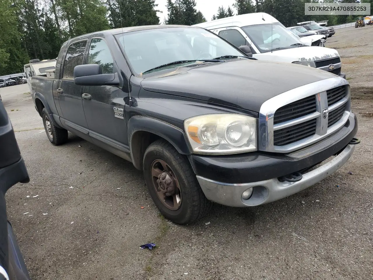 2007 Dodge Ram 2500 VIN: 3D7KR29A47G855253 Lot: 56909775