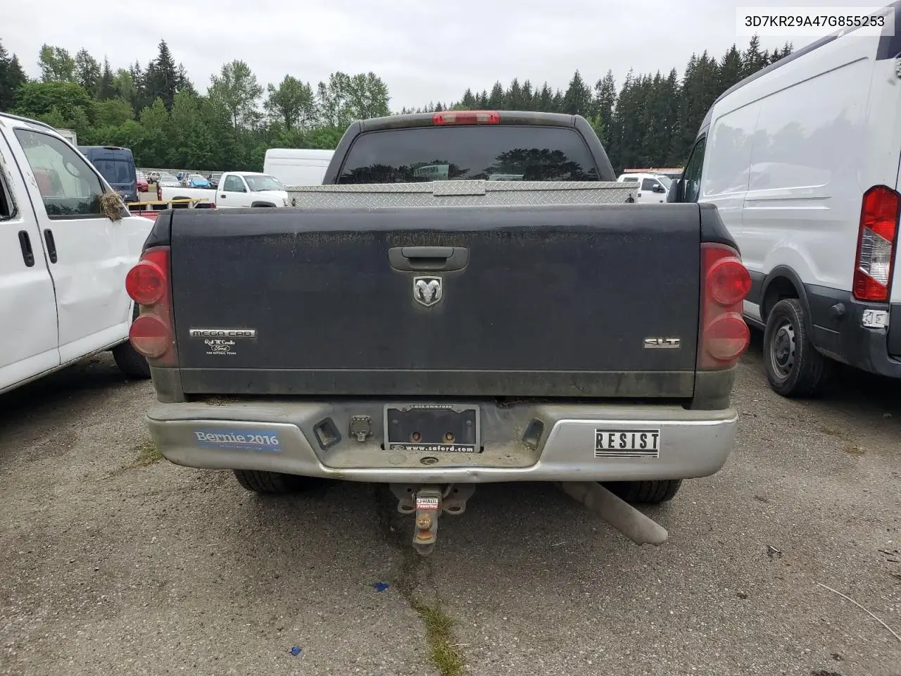 2007 Dodge Ram 2500 VIN: 3D7KR29A47G855253 Lot: 56909775