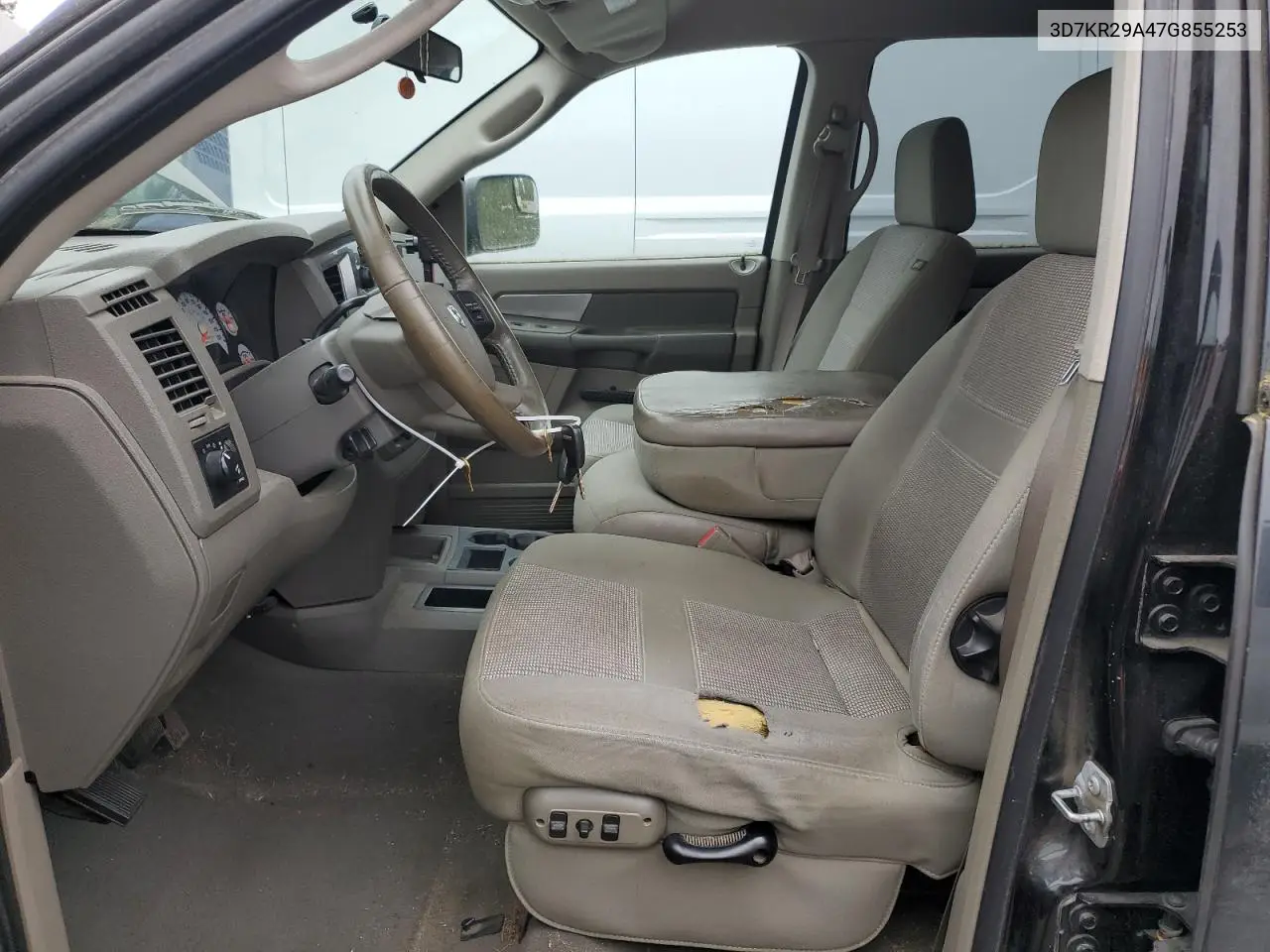 2007 Dodge Ram 2500 VIN: 3D7KR29A47G855253 Lot: 56909775