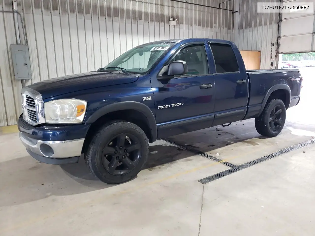 2007 Dodge Ram 1500 St VIN: 1D7HU18217J560882 Lot: 56947185