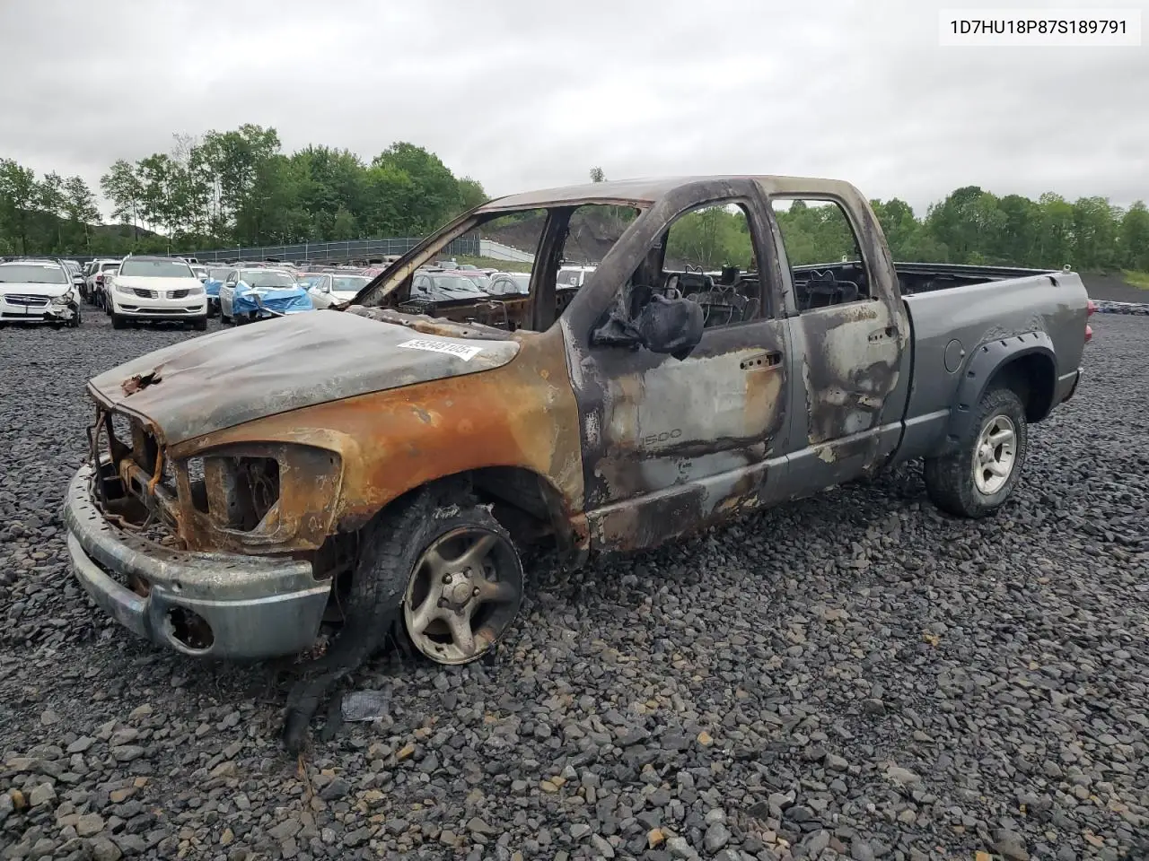 2007 Dodge Ram 1500 St VIN: 1D7HU18P87S189791 Lot: 59348105