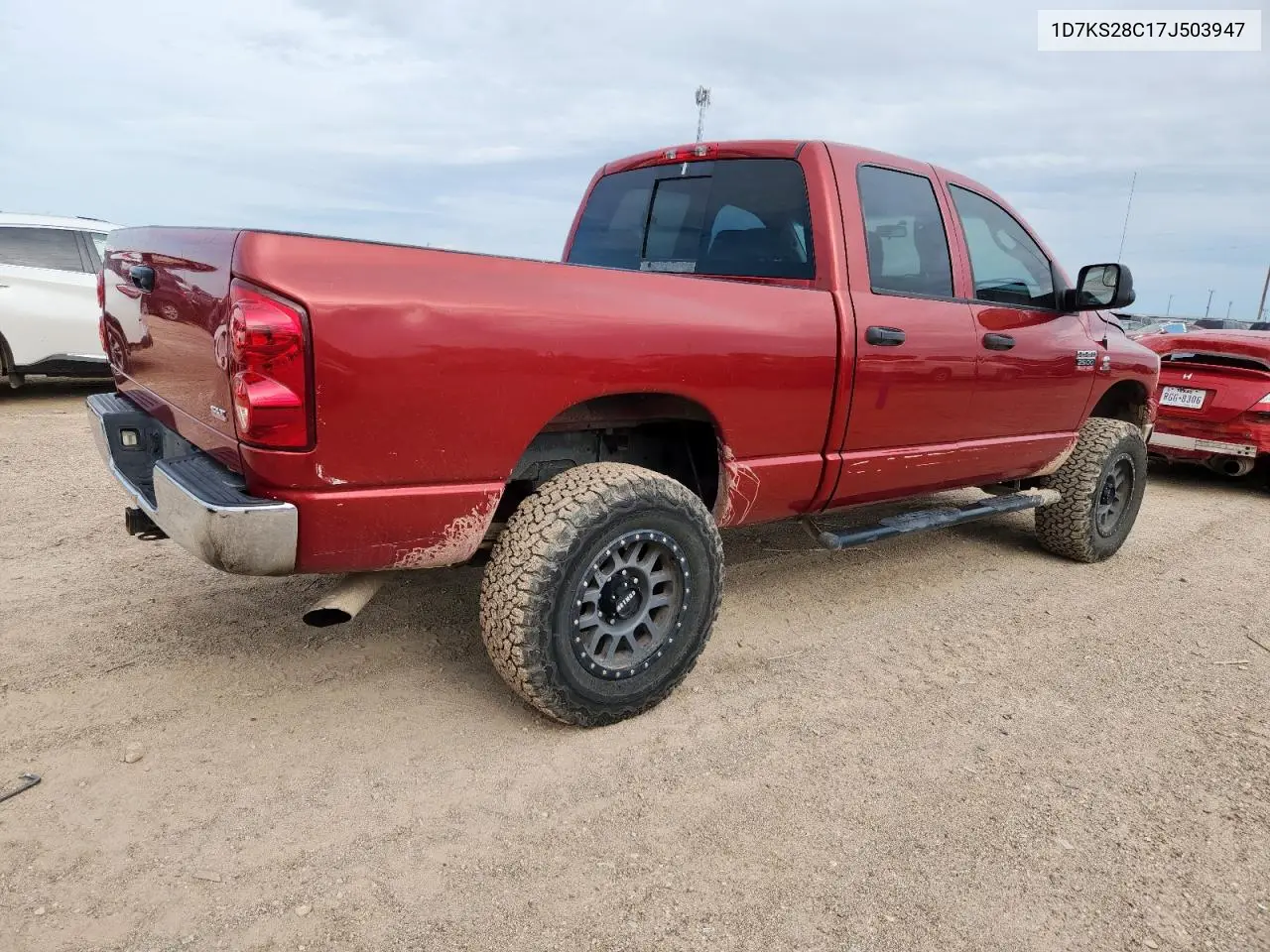 2007 Dodge Ram 2500 St VIN: 1D7KS28C17J503947 Lot: 62035715