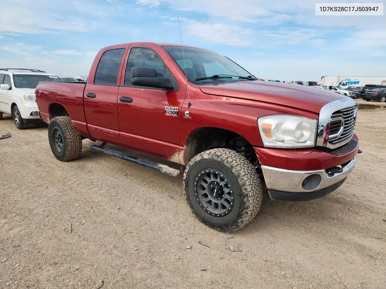 2007 Dodge Ram 2500 St VIN: 1D7KS28C17J503947 Lot: 62035715