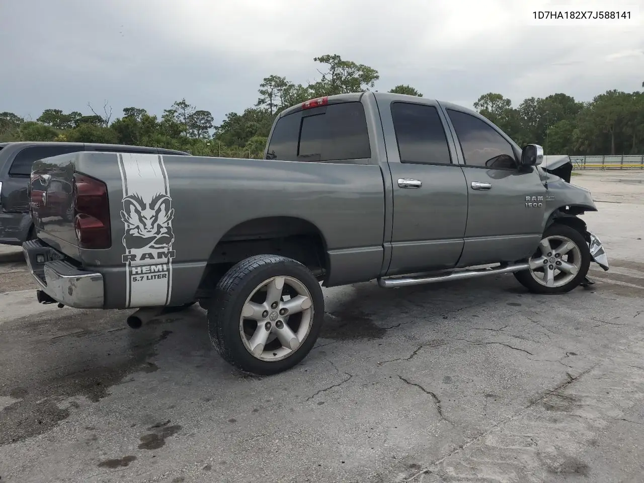 2007 Dodge Ram 1500 St VIN: 1D7HA182X7J588141 Lot: 62749735