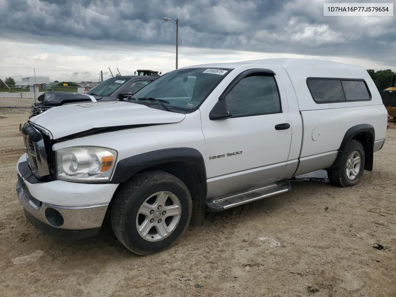 2007 Dodge Ram 1500 St VIN: 1D7HA16P77J579654 Lot: 62860975