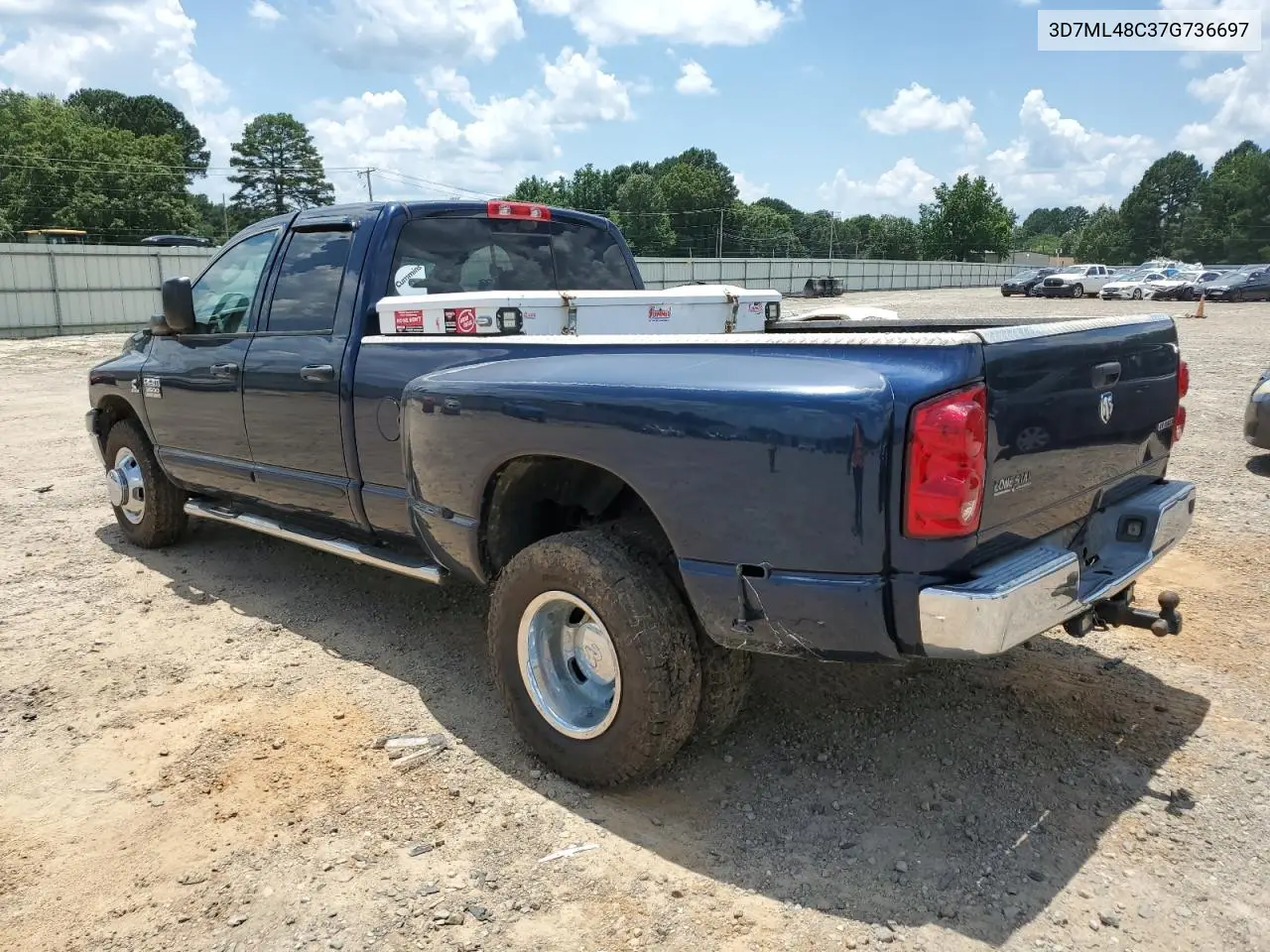 2007 Dodge Ram 3500 St VIN: 3D7ML48C37G736697 Lot: 62880315
